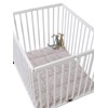 Vertbaudet Vertbaudet Playpen Liner Pink / Flowers