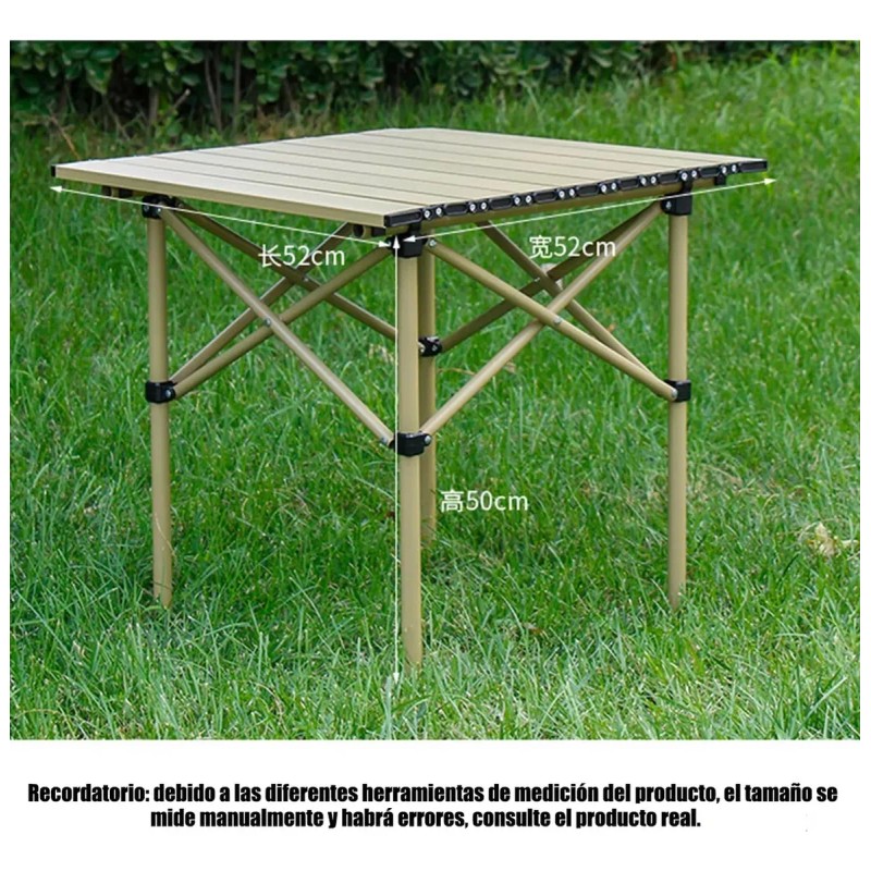 Heke Juego De 3 Sillas Y Mesa Plegable Para Camping