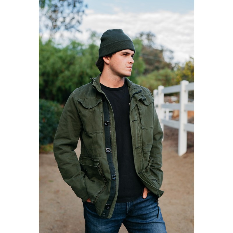 Peter Grimm Grateful Dead Beanie Hat, Unisex (Hunter Green)