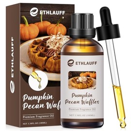 Pumpkin Pecan Waffles Fragrance Oil, Bakery Essential Oils, Fragrance Oils for Diffuser for Home, Pumpkin Pie Waffle