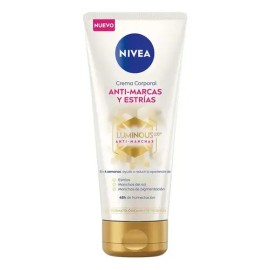 Nivea Crema Corporal Anti Marcas y Estrías , Manchas de Sol Luminous 630 200 ml Tubo