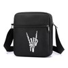 Skeleton Hand Gothic Crossbody Bag Mini Messenger Bags Goth purse