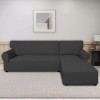 PureFit Super Stretch Sectional Couch Covers - 2 pcs Spandex