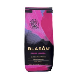 Cafe Blason Pluma Oaxaca Ground Coffee from Mexico - 12 oz / 340 gr