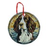 Springer Spaniel Holographic Design Ornament