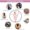 Multi-Loop Elastic Yoga Stretch Strap, 2Pcs Elastic Stretching Strap with