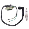 SYSKANT Ignition Coil with Spark Plug Cap for Honda CT70