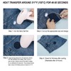 Premium Quality Denim Iron-on Jean Patches Inside & Outside Strongest