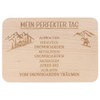 Spruchreif Breakfast Board Snowboard with Engraving Gifts for Snowboarders Gift