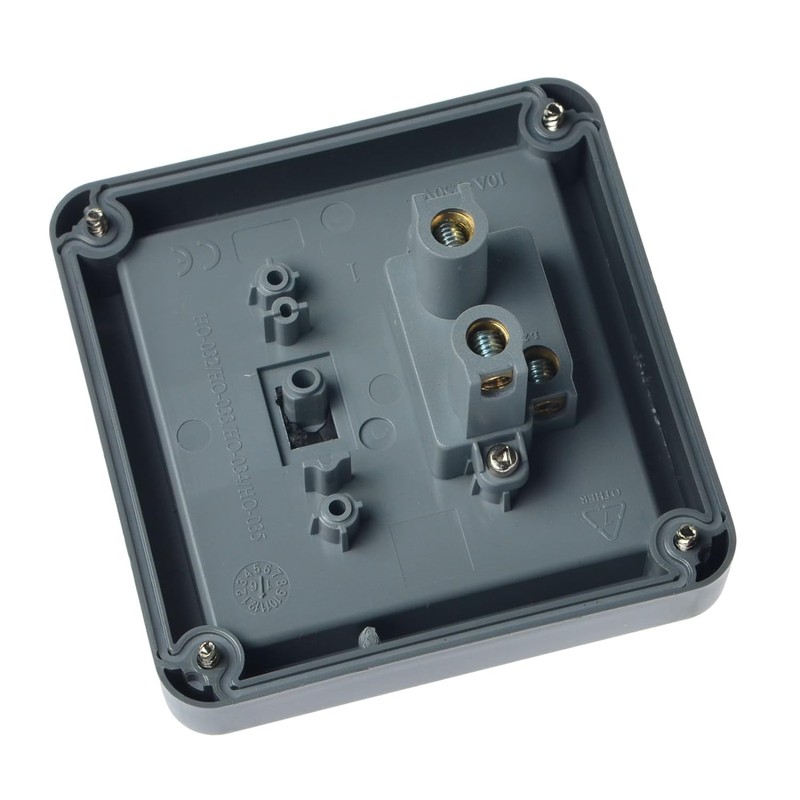 SuperInk Waterproof Outdoor 1-Gang 2-Way Light Switched,1Pack Single Weatherproof Light