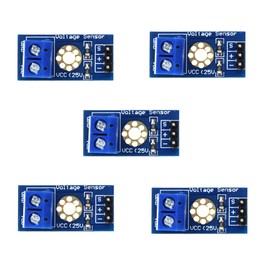 HiLetgo 5pcs Voltage Detection Module DC 0~25V Voltage Sensor for Arduino