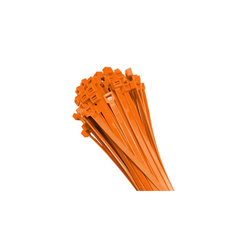 Electriduct 4" Nylon Cable Zip Ties Self-Locking Adjustable Plastic Ties