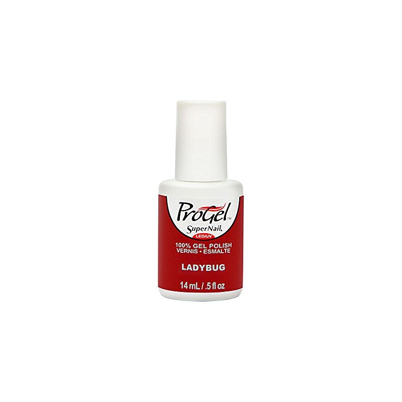 Supernail Gel Polish for Nails, Ladybug Creme, 0.5 Fluid Ounce