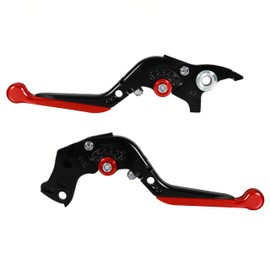 Madlife Garage Brake Clutch Lever for Motorcycle Orange for KTM DUKE RC 125 200 250 390 (Red)