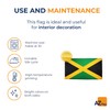 AZ FLAG Jamaica Flag - 3x5 Ft - Light Polyester