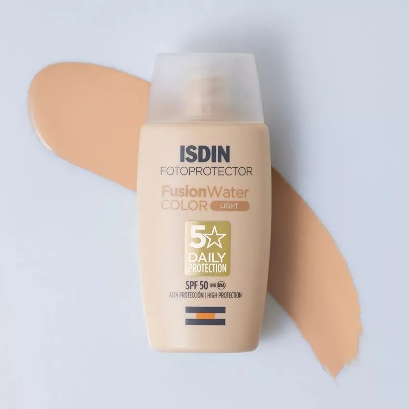 Isdin Protector Solar Fusion Water Color Ligth Spf 50ml