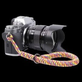 Paracord Foto&Tech Adjustable Braided Camera Wrist Strap Universal Paracord - Rainbow, Round