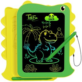8.5 Inch LCD Writing Tablet for Kids - Color Screen Doodle Board with Stylus, Erasable & Reusable Educational Toy, Travel Essential Drawing Pad, Perfect Birthday & Christmas Gift for Boys Girls Portable Green:_green