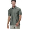 WARHORSEE Golf Polo Shirts for Men Short Sleeve Wrinkle Free