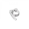 Seat clamp SCQ-080 with quick release 34,9 mm silver