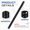 VIHOSE 18 Inch Ceiling Fan Downrod with Extension Cord 1.5
