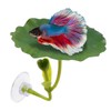 5-Piece Betta Fish Tank Decorations Set for – Soft Silk