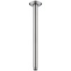 12 Inch Shower Arm and Flange Brushed Nickel, Ceiling Mounted