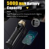 HOTLIGH Rechaegeable Work Light, 5000mAh Magnetic Flashlight with 360° Rotate
