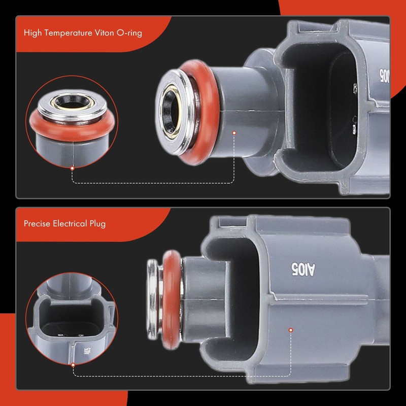 A-Premium Inyectores de combustible compatibles con Tacoma 2005-2015, 4Runner 2010,