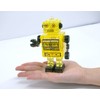 39 piece Crystal puzzle tin robot yellow