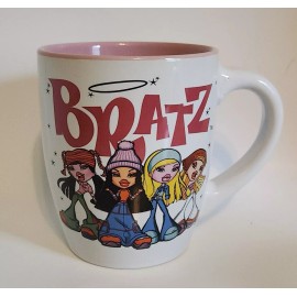 Silver Buffalo Bratz 25 Oz Ceramic Mug Microwave Safe XL