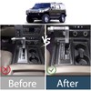 Lcojicep Gear Shift Panel Cover Trim Compatible with Hummer H2