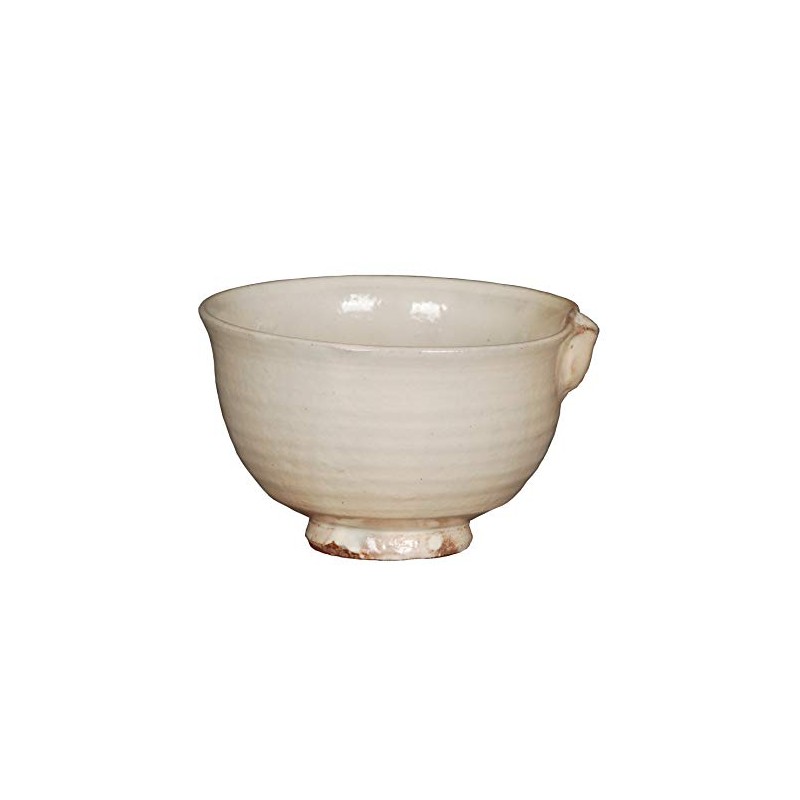 Nakamura 与平 Matcha 碗 White Size: 12.4 Diameter x Height