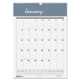 House of Doolittle Wall Calendar,Wirebound,12 Months,Jan-Dec,8-1/2"x11",BE/GY (331HD)