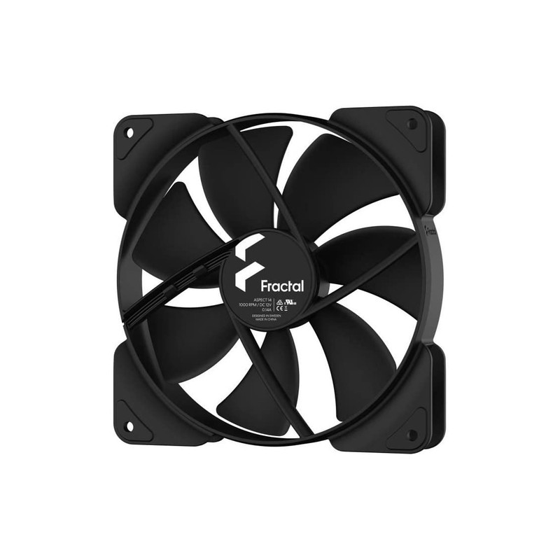 Fractal Design Aspect 14 Black 140 mm 1000 RPM Computer