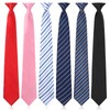 Janmercy 6 Pcs Clip on Tie for Men Clip on