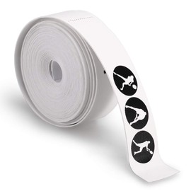 HUIOP Racquet Guard Tape, Racquet Guard Tape Tennis Racket Head Protection Tape Sticker