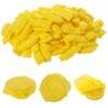 TIESOME 100 Pack Lemon Wedge Stretch Wraps Covers, Lemon Nets