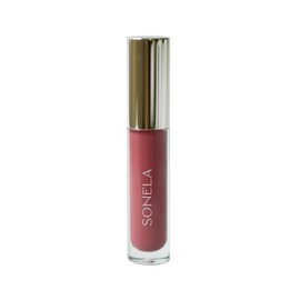 SONELA Your Best Self Peptide Plumping Lip Gloss - Coral Pink - Confidence Boost Color