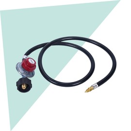 BESPORTBLE Gas Regulator 0-20psi Hand Wheel Regulator for BBQ Grill Camping Stove Gas Control Made of Thick Brass