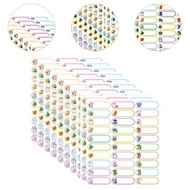 Perfeclan 10 Teile Name Aufkleber Name Tag-Aufkleber für Kindergarten