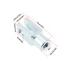 Briny River 2 Pieces M10x1.5 Air Cylinder Rod Clevis End