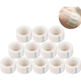 ANAMPION Paper Medical Tape 12 Rolls(2.5cm*9.1m)
