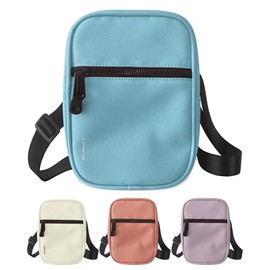 BAPHITY Crossbody Bag Sling Purses for Women Trendy, Convertible Multi Position Fanny Back Pack Sling Bag for Women Cross Body - 1.75L(Light-Blue)