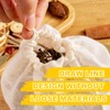 ASIRYVA 1PCS Premium Reusable Cotton Muslin Strainer Bag, Cheese Cloths