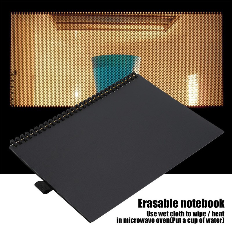 Smart Reusable Erasable Notebook with Pen for Writing Drawing Support