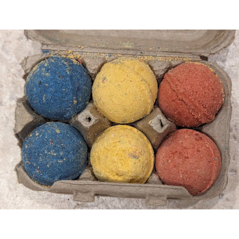 Pacha Soap Co. Color Mixing Froth Bomb 6 Pack