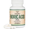Boric Acid Suppositories (600mg Vaginal Suppository, 60 Count) Supports Vaginal