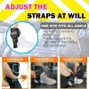 Aoho Mooon Ankle Straps for Cable Machine Accessories, Adjustable Buckle