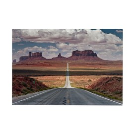 CafePress Monument Valley. Rectangle Magnet, 3"x2" Refrigerator Magnet